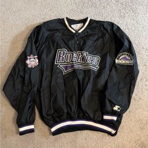 STARTER Black and Purple Jacket